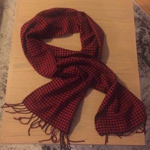 Red & black scarf for men and women